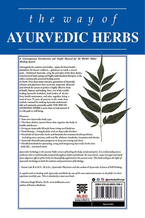 The Way of Ayurvedic Herbs