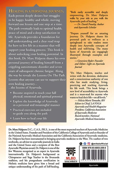 Healing Your Life: Lessons on the Path of Ayurveda