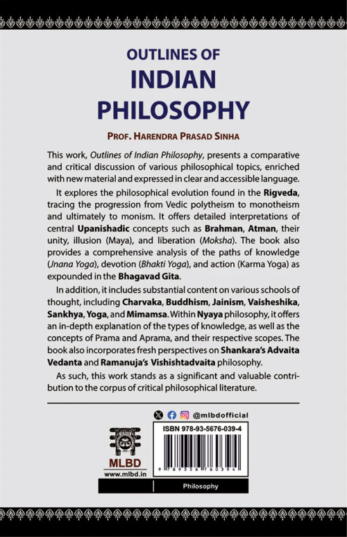 Outlines of Indian Philosophy