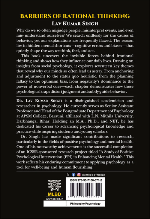 Barriers of Rational Thinking