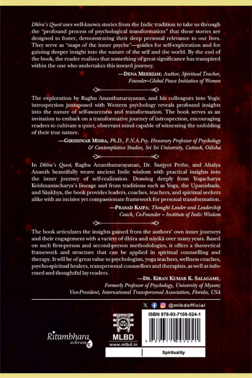 Dhira’s Quest: Exploring Indic wisdom for mapping the inner journey