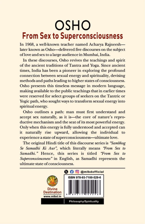 Osho From Sex to Superconsciousness