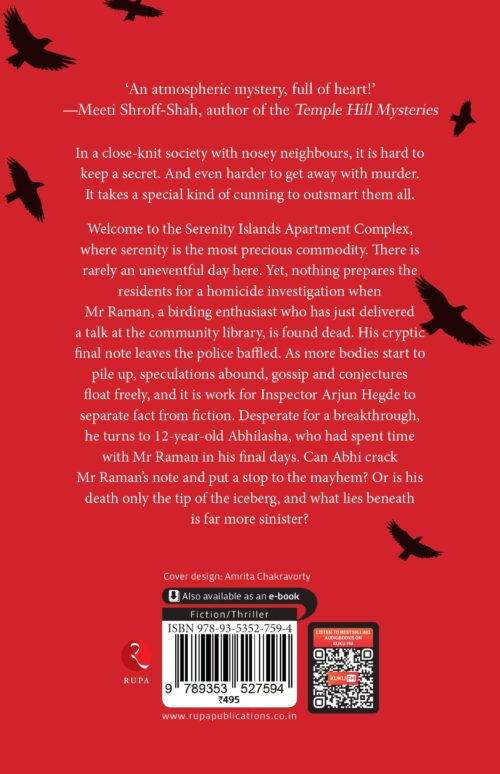 A GATHERING OF CROWS: THE SERENITY MURDERS SERIES