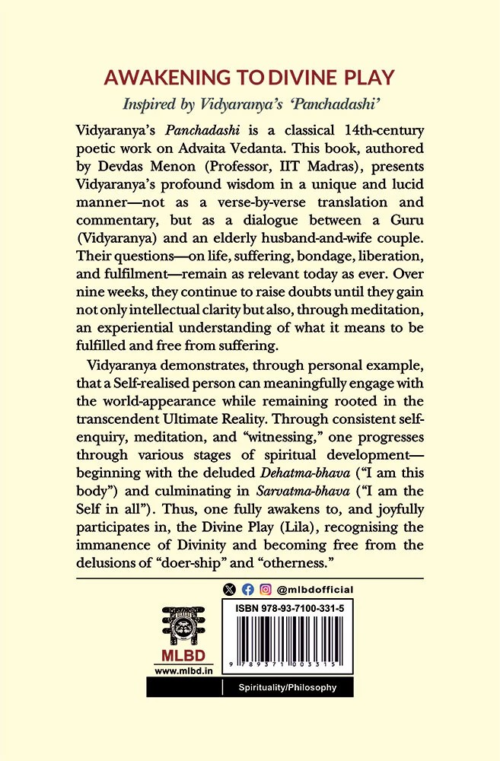Awakening to Divine Play: Inspired by Vidyaranya’s 'Panchadashi'